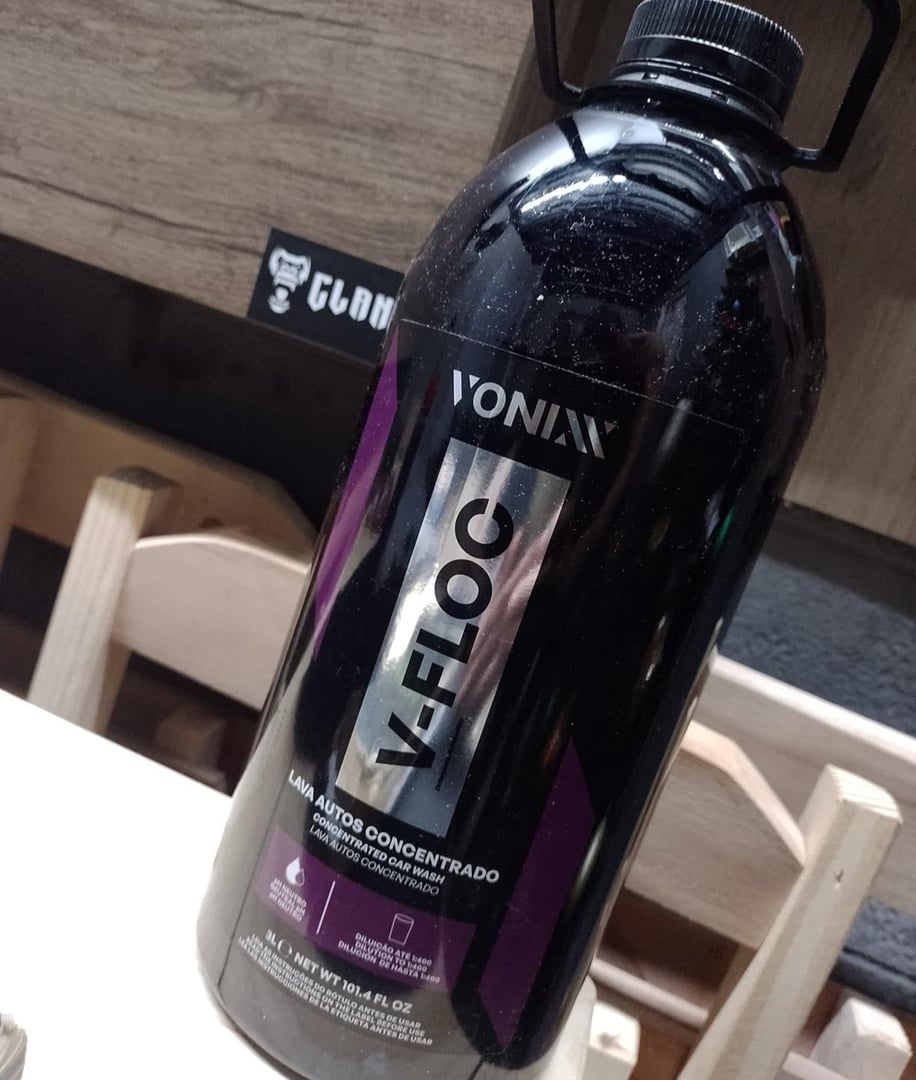 vonixx Shampoo Automotivo Concentrado 1:400 V-floc - 3 Litros