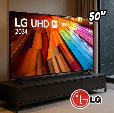 Smart Tv 4k 50 LG Uhd 50ut8000 Processador 5 Ger7 Ai Alexa/chromecast Integrado Otimizador...
