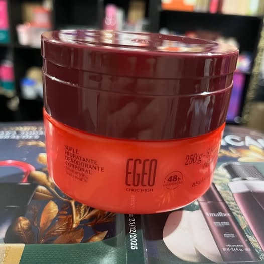 🤓O Boticário Egeo Choc High Suflê Corporal 250g