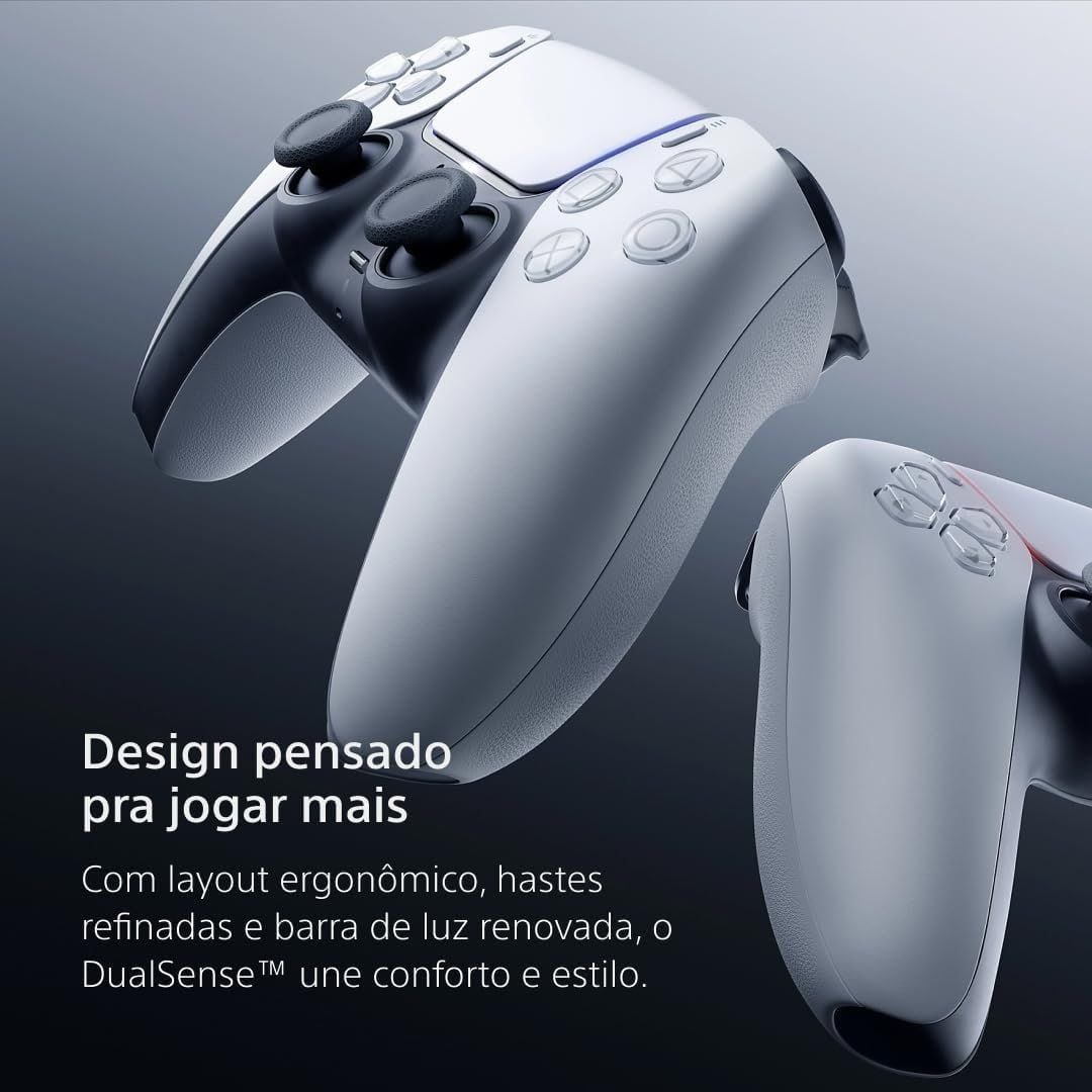 PlayStation DualSense Controle sem fio – Branco