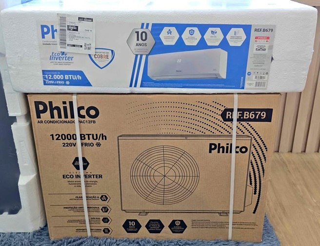 Ar Condicionado Split Inverter Philco 12000 BTUs Frio - 220v