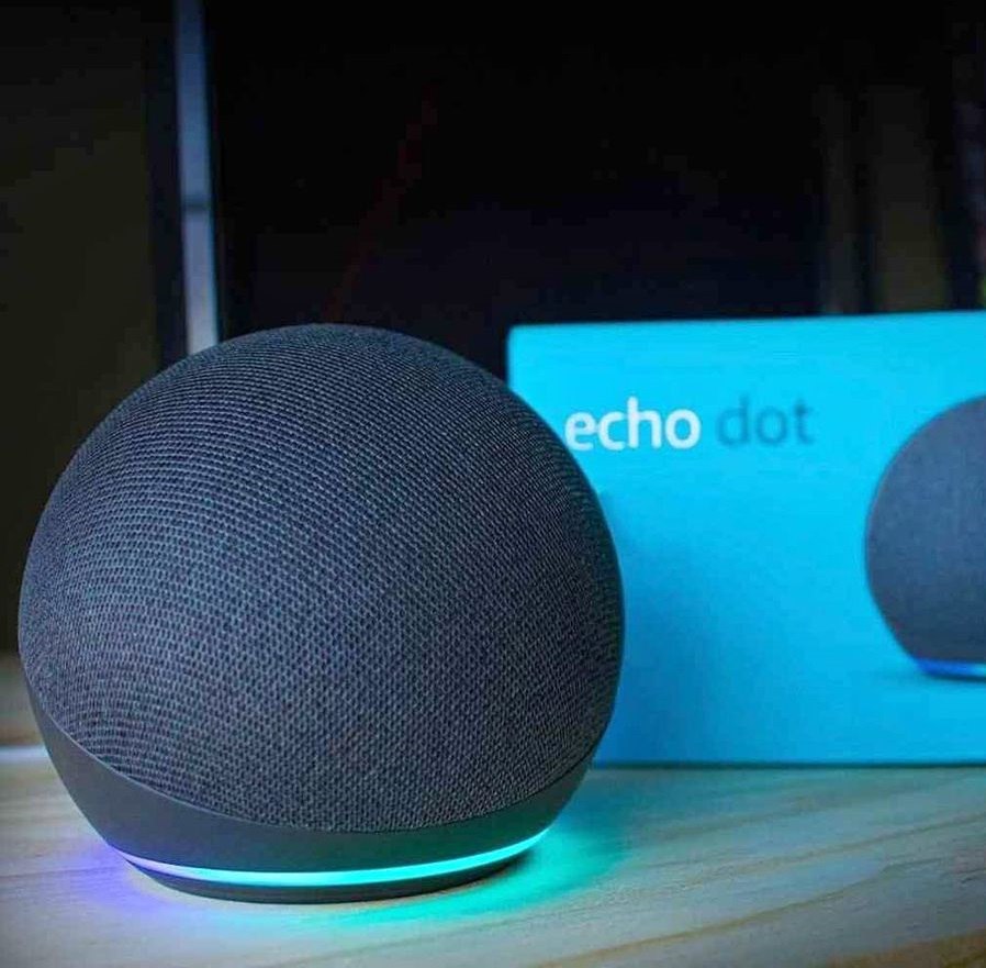 Alexa Echo Dot 5ª Geração Smart Speaker Alto-falante Amazon Comandos por Voz