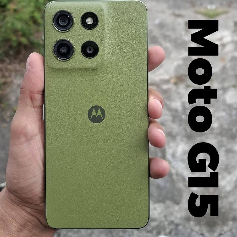 Smartphone Motorola Moto g15-256GB 12GB (4GB RAM+8GB Ram Boost) e Camera 50MP com AI e Nig...