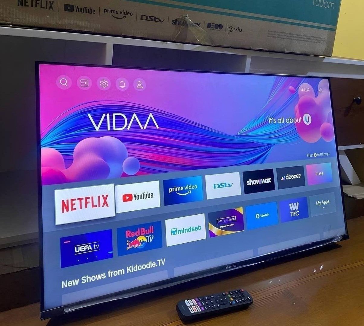 Smart Tv 40 Hisense 40a4nv Full Hd Dled Dts Virtualx Vidaa