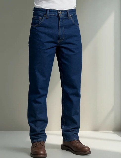🤓Calça Jeans Masculina Tradicional Tecido Grosso Reforçado