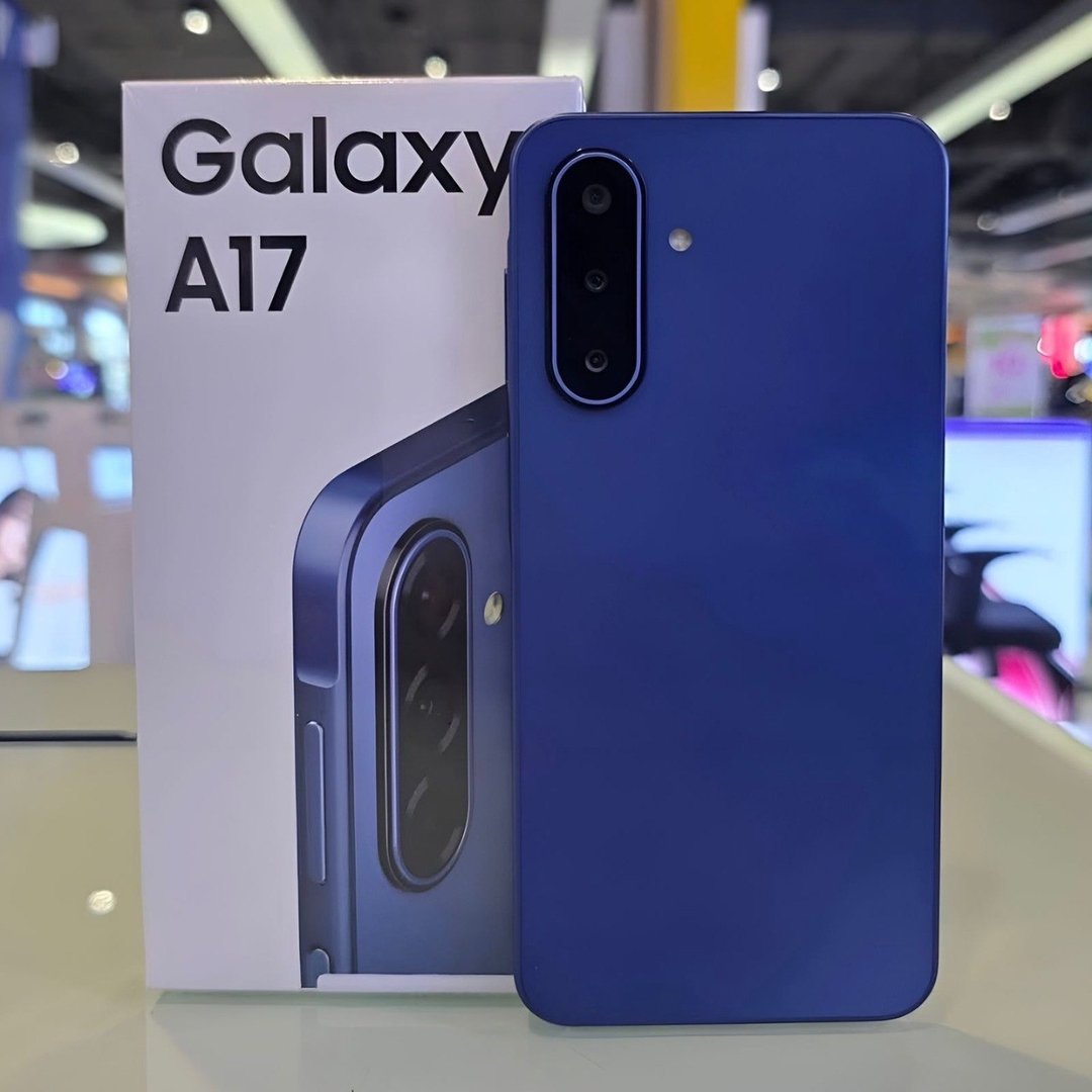Celular Samsung Galaxy A17, 128GB 4GB Azul