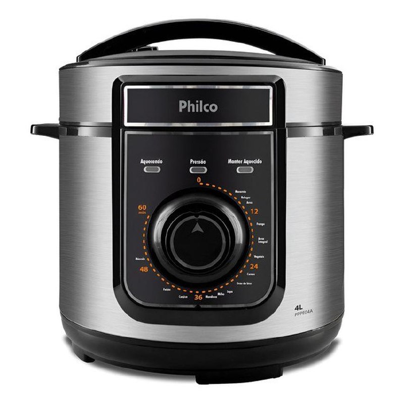 Panela De Pressão Elétrica Philco 4l 14 Funções Pppe04a Cor Preto