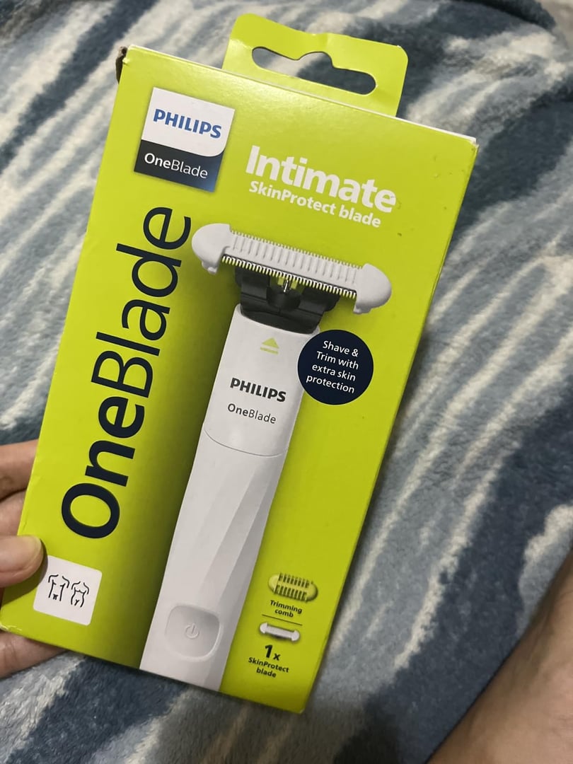 Philips OneBlade Intimate Aparador de Pelos Íntimos para Mulheres