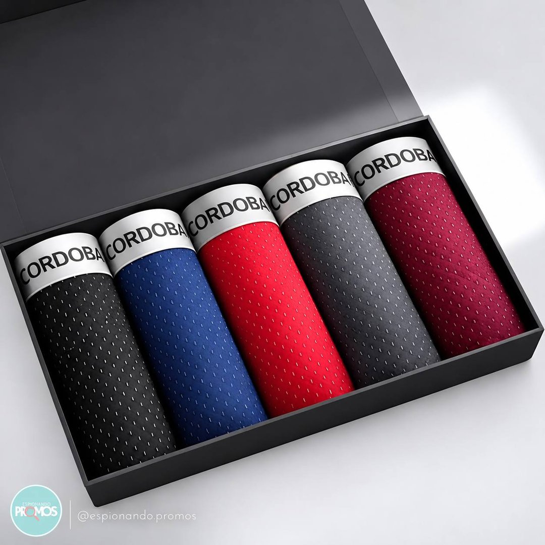 Kit 5 Cuecas Dry Fit Microfibra