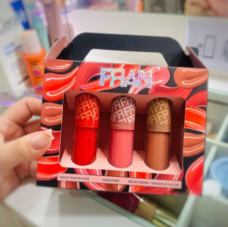 Kit Gloss - Franciny Ehlke - Glosslicious - Trio De Gloss Glosslicious